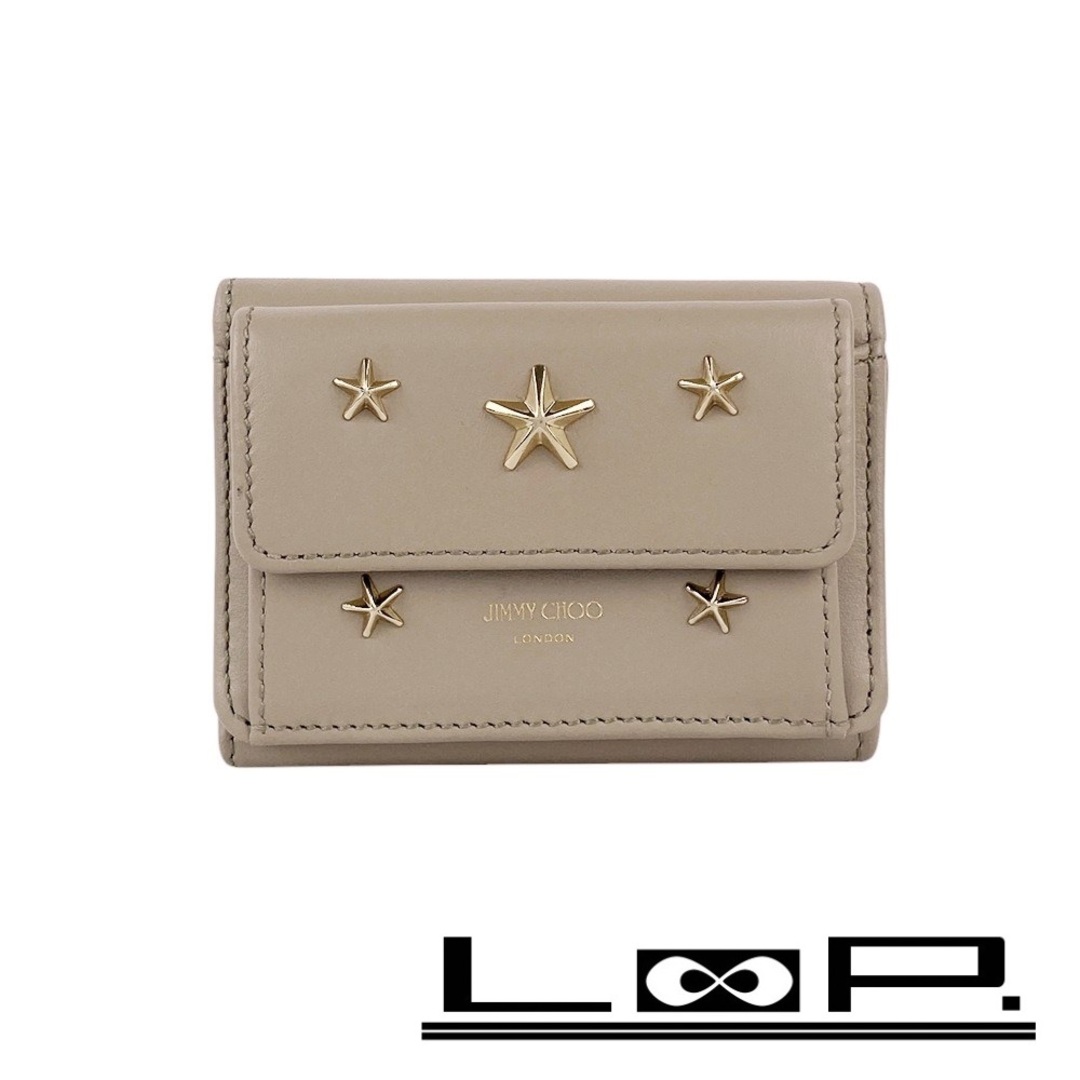 JIMMY CHOO - □未使用□ ジミーチュウ コンパクト ウォレット JIMMY CHOO - □未使用□ ジミーチュウ コンパクト ウォレット