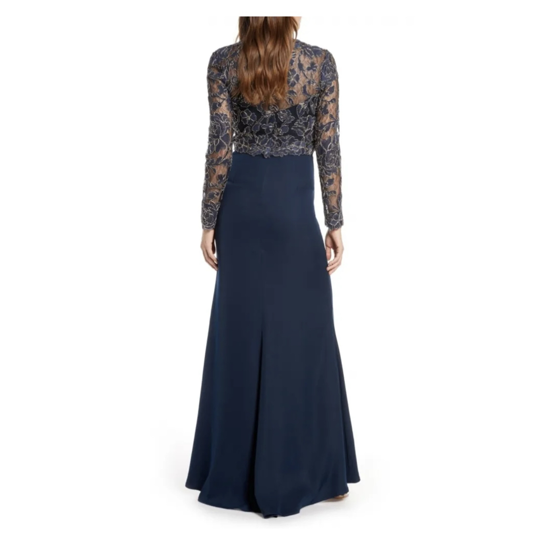TADASHI SHOJI - 新品!TADASHI SHOJI刺繍レース長袖ボレロ付 TADASHI SHOJI - 新品!TADASHI SHOJI刺繍レース長袖ボレロ付
