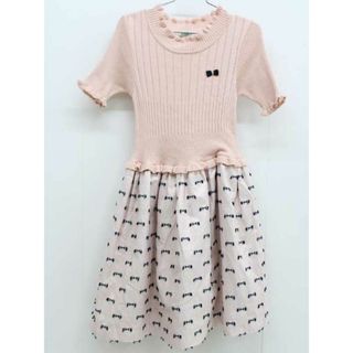TOCCA - トッカ 半袖ワンピース 140cm キッズ 女児 ピンク系 TOCCA - トッカ 半袖ワンピース 140cm キッズ 女児 ピンク系