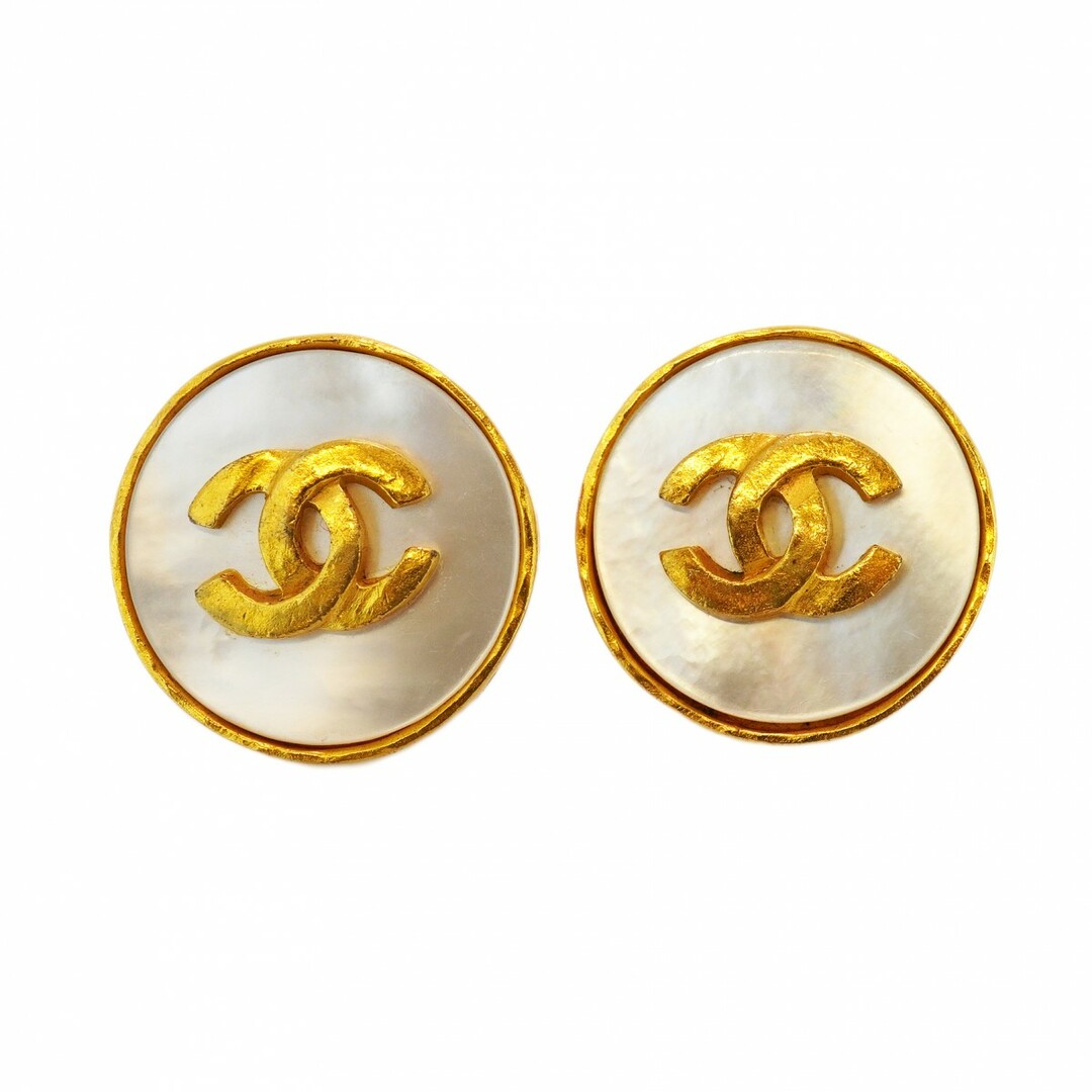 CHANEL 【5jdb0346】シャネル イヤリング ヴィンテージ ココ