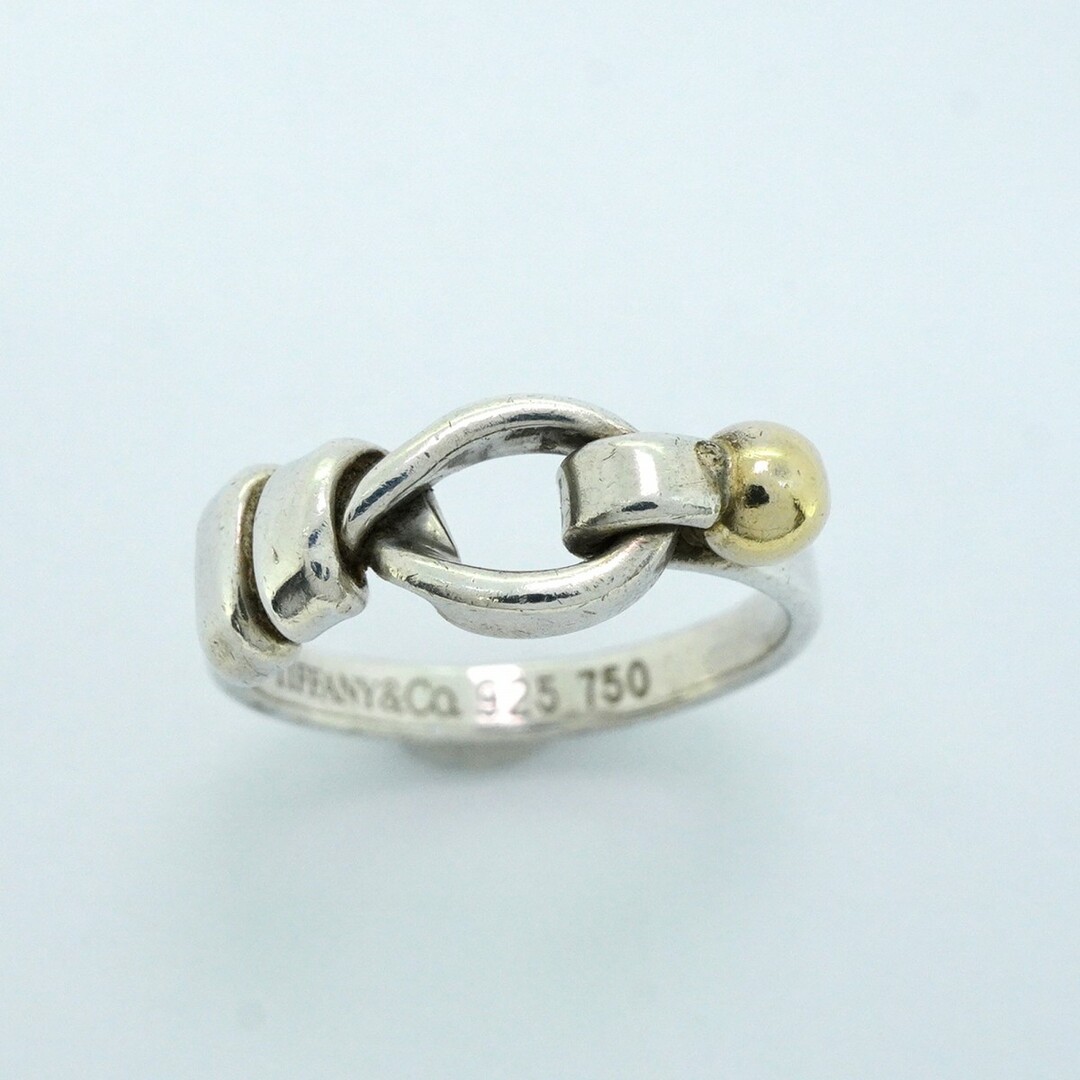 Tiffany & Co. - 【5jdb0198】ティファニー リング フック&アイ Tiffany & Co. - 【5jdb0198】ティファニー リング フック&アイ