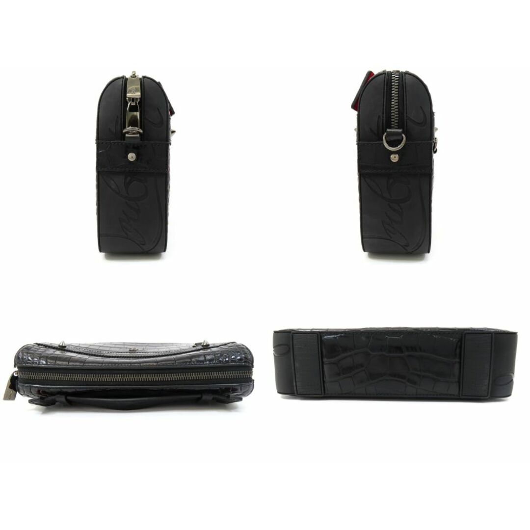 Christian Louboutin - 【新着】クリスチャン ルブタン クロコ型 Christian Louboutin - 【新着】クリスチャン ルブタン クロコ型
