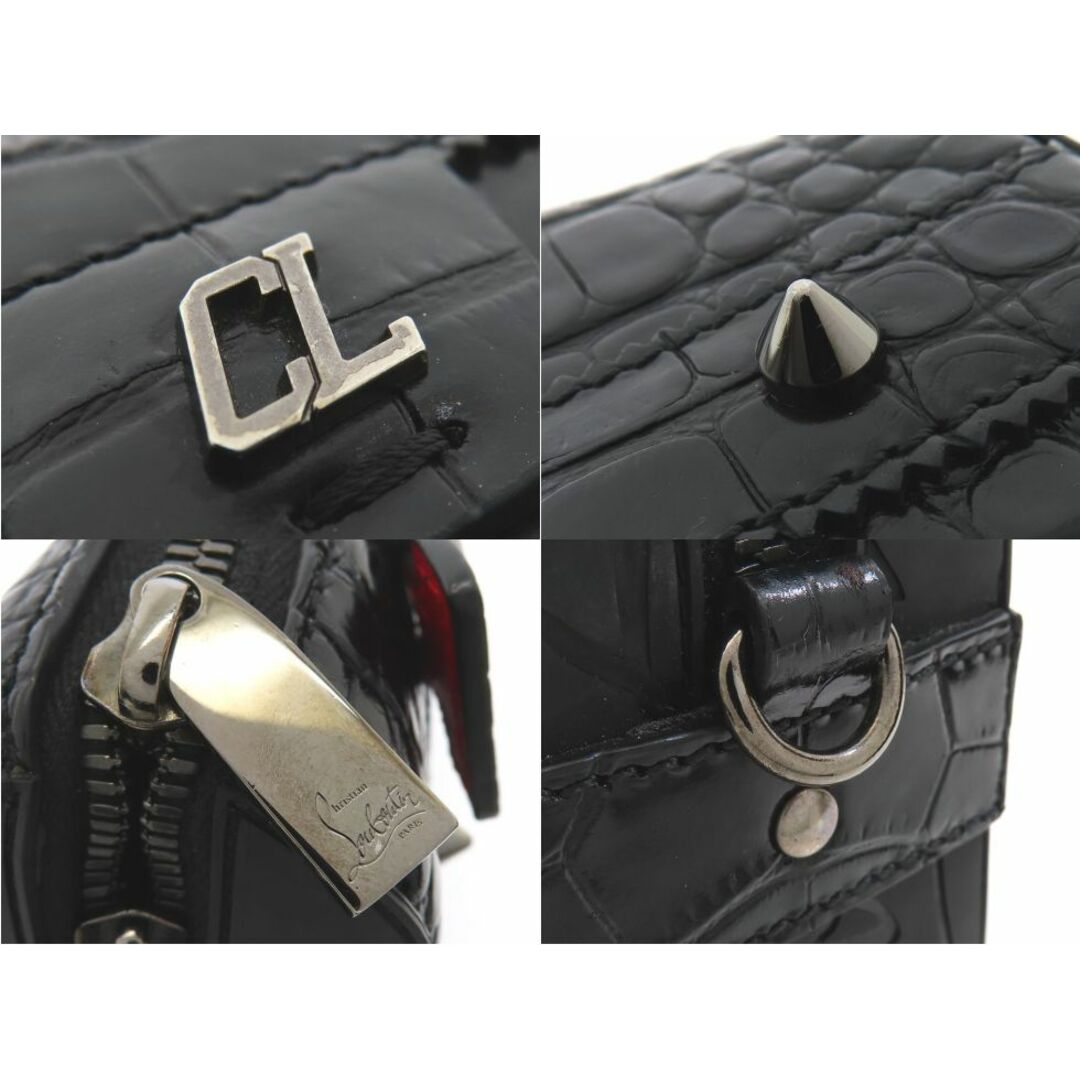 Christian Louboutin - 【新着】クリスチャン ルブタン クロコ型 Christian Louboutin - 【新着】クリスチャン ルブタン クロコ型