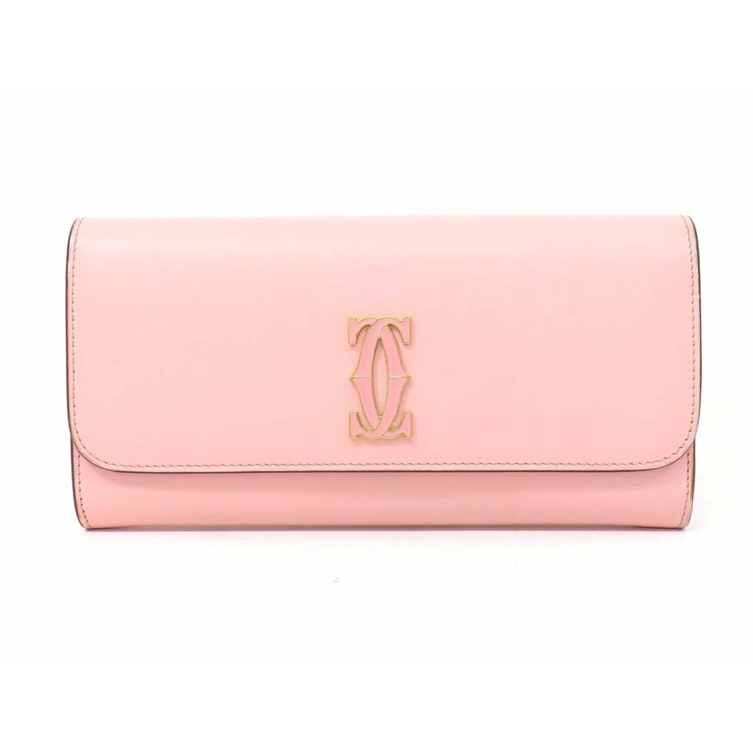 Cartier - 【新着】カルティエ L3001996 レザー ピンク系 Cドゥ Cartier - 【新着】カルティエ L3001996 レザー ピンク系 Cドゥ