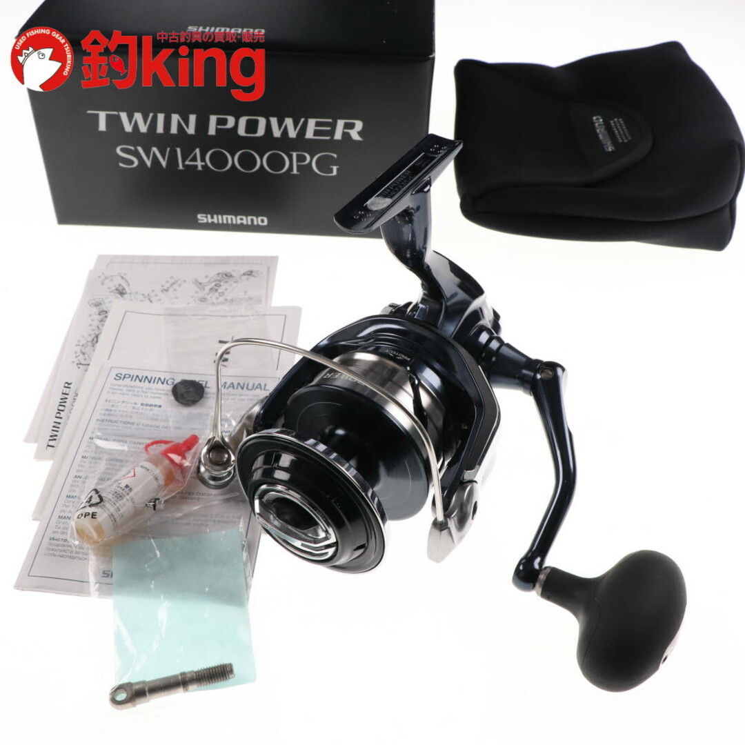 SHIMANO - 【中古/美品】 シマノ 21 ツインパワーSW 14000PG SHIMANO - 【中古/美品】 シマノ 21 ツインパワーSW 14000PG