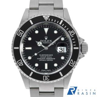 ロレックス(ROLEX)のロレックス サブマリーナ デイト 16610 ブラック ランダム番 メンズ 中古 腕時計(腕時計(アナログ))
