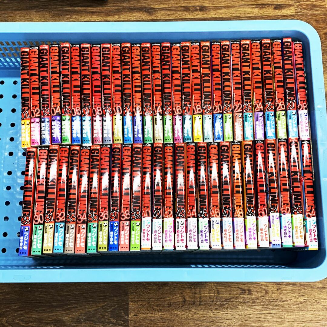 中古 本 ジャイアントキリング GIANT KILLING 1-54巻 既刊全巻 中古 本 ジャイアントキリング GIANT KILLING 1-54巻 既刊全巻