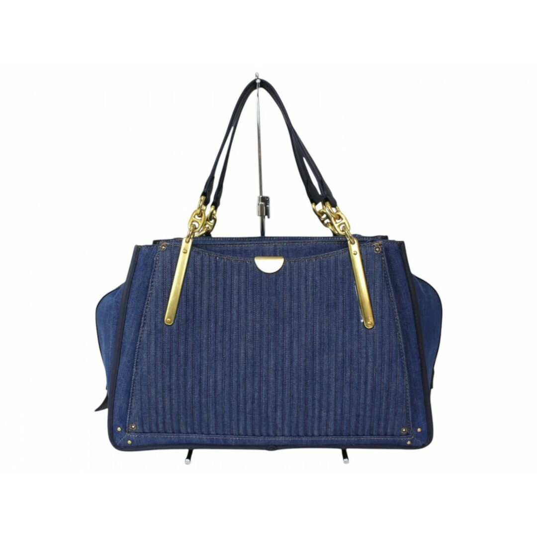 COACH - COACH コーチ ドリーマー36 66980 デニム レザー COACH - COACH コーチ ドリーマー36 66980 デニム レザー