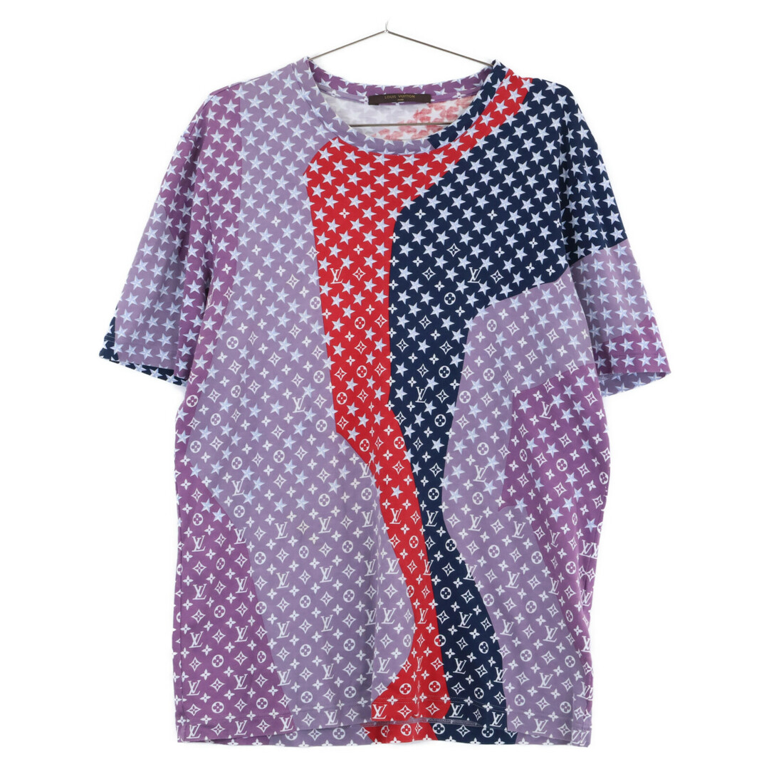 LOUIS VUITTON - ルイヴィトン モノグラム スター ロゴ Tシャツ LOUIS VUITTON - ルイヴィトン モノグラム スター ロゴ Tシャツ
