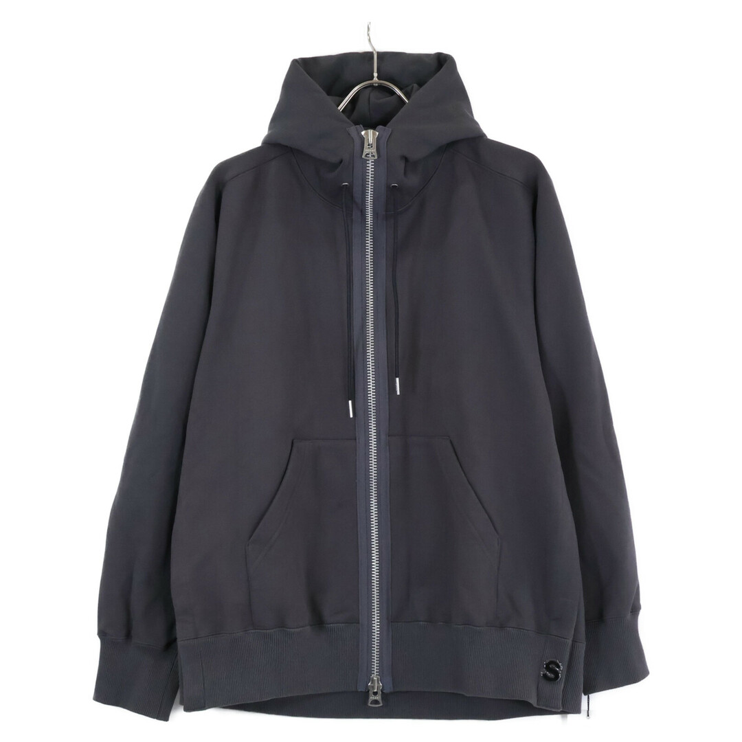 sacai - サカイ 23AW SCM-069 グレー Sweat Jersey Hoodie 1の通販 sacai - サカイ 23AW SCM-069 グレー Sweat Jersey Hoodie 1の通販