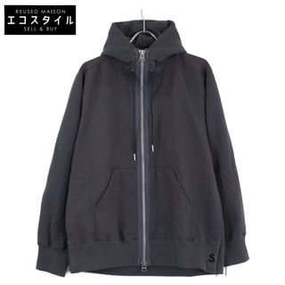 sacai - サカイ 23AW SCM-069 グレー Sweat Jersey Hoodie 1の通販 sacai - サカイ 23AW SCM-069 グレー Sweat Jersey Hoodie 1の通販