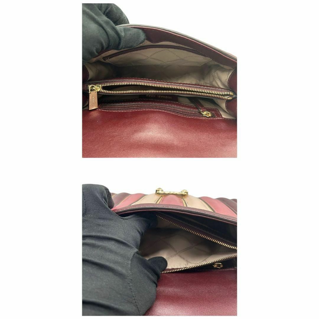 MICHAEL KORS - 極美品 マイケルコース ショルダーバッグ 赤 MICHAEL KORS - 極美品 マイケルコース ショルダーバッグ 赤