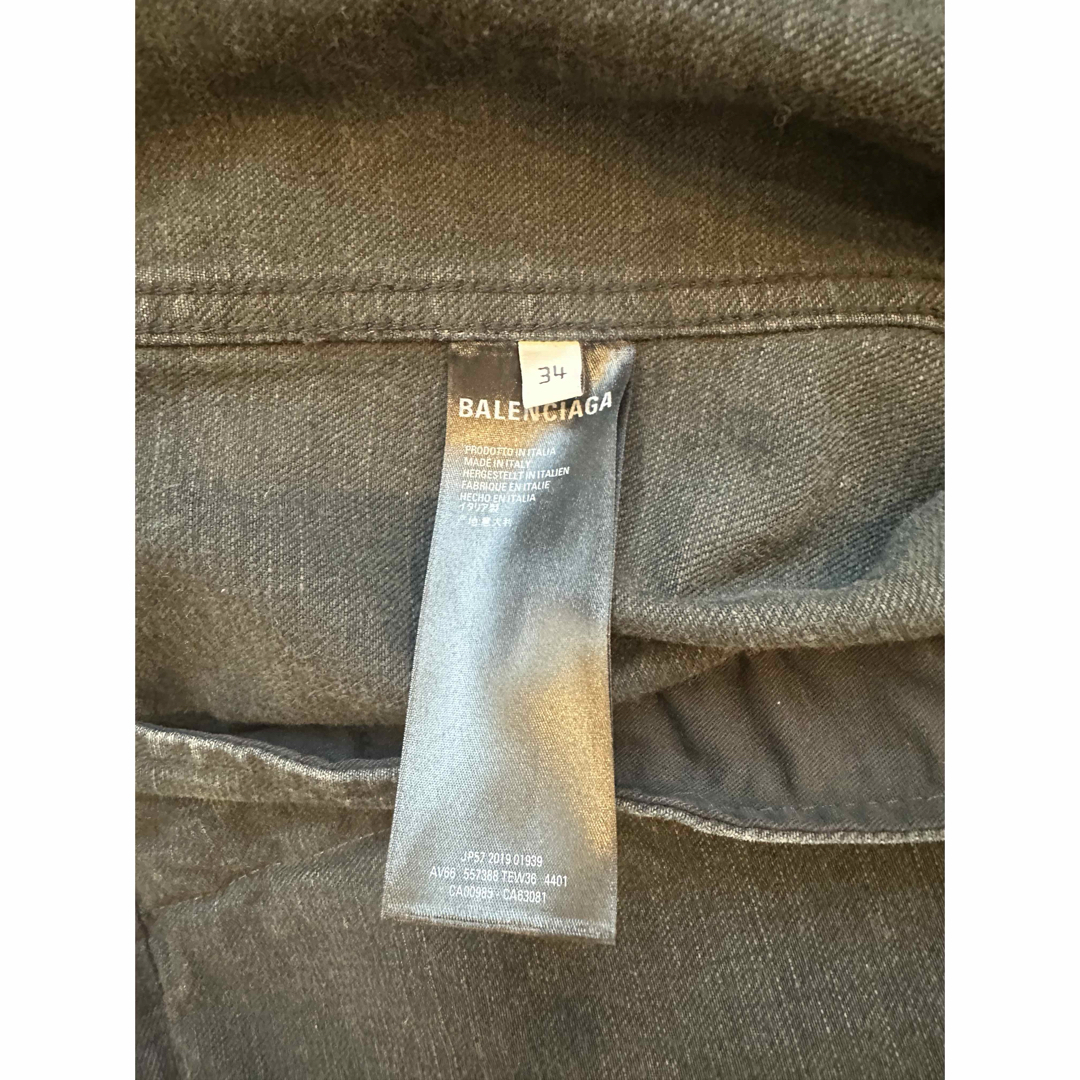 BALENCIAGA - BALENCIAGA バレンシアガ デニムジャケット BALENCIAGA - BALENCIAGA バレンシアガ デニムジャケット