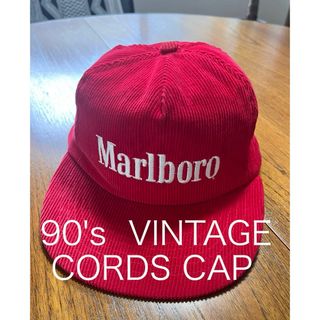 ② 90's VINTAGE CORDS CAP Marlboro マルボロの通販 by naoo's ② 90's VINTAGE CORDS CAP Marlboro マルボロの通販 by naoo's