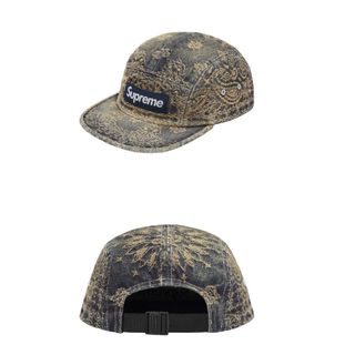 シュプリーム(Supreme)のSupreme Bandana Jacquard Denim Camp Cap(キャップ)