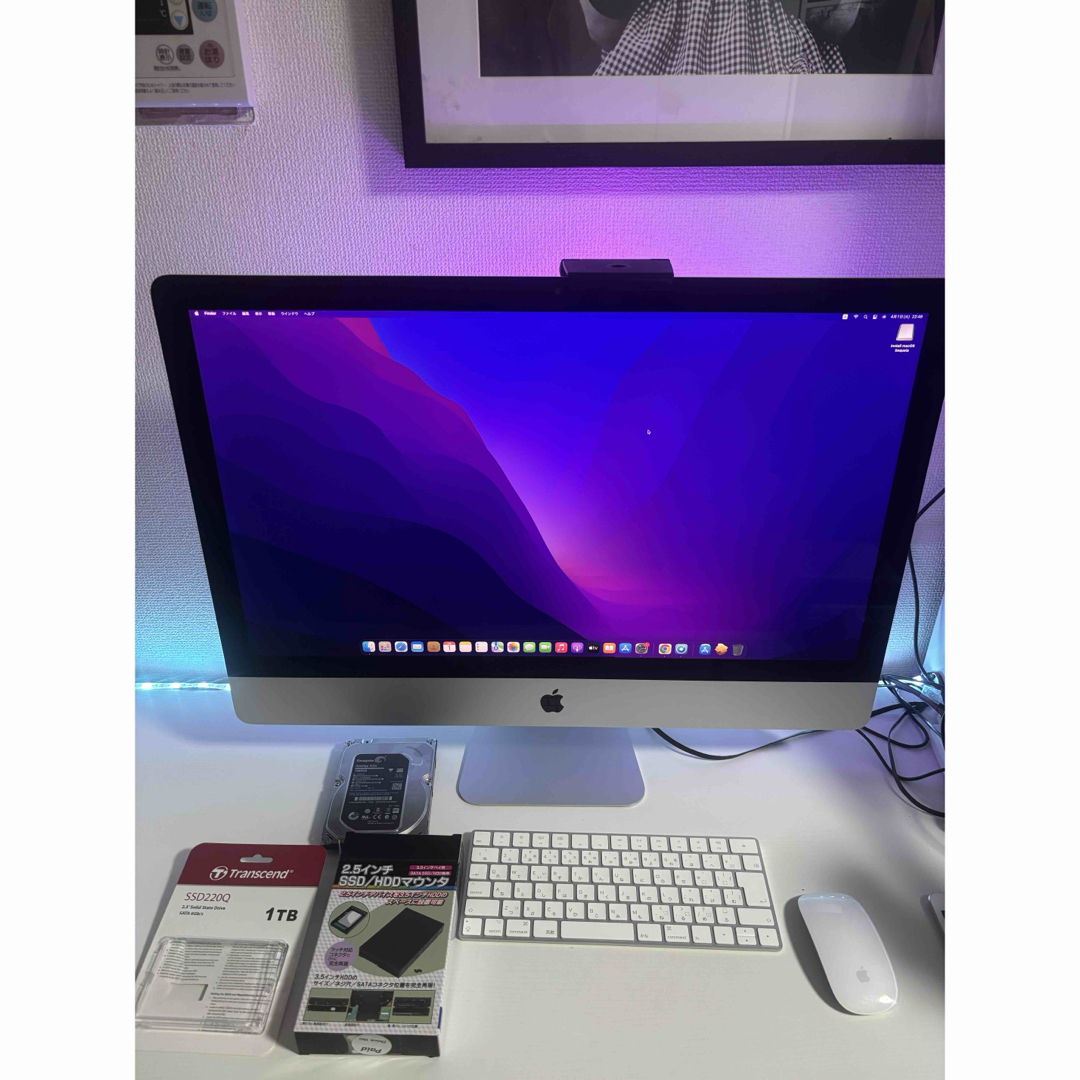 Mac (Apple) - iMac Retina5k 27 2015 24GB 新品1TBSSD換装済の Mac (Apple) - iMac Retina5k 27 2015 24GB 新品1TBSSD換装済の