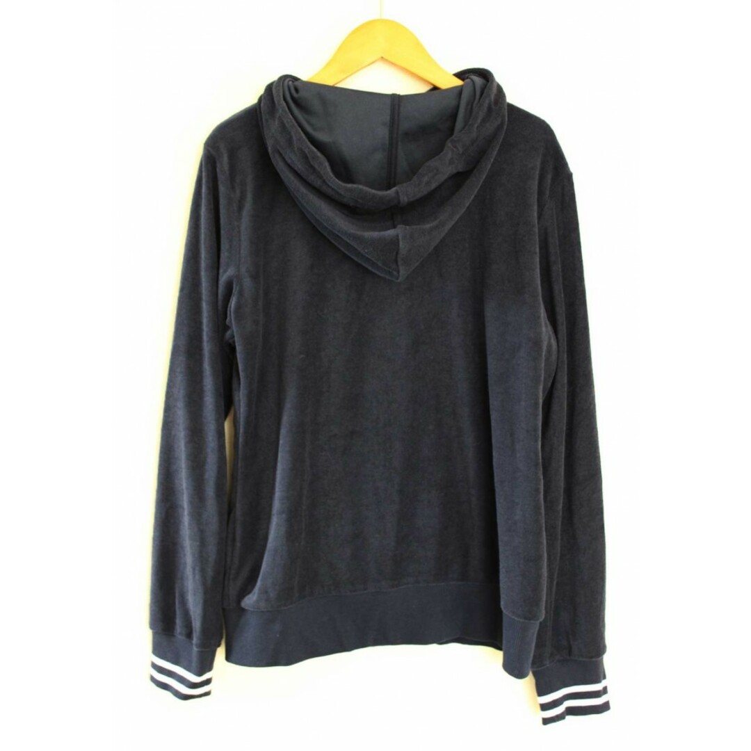 PUMA - プーマ ベロアジャージ XL レディース ネイビー/紺【中古 PUMA - プーマ ベロアジャージ XL レディース ネイビー/紺【中古