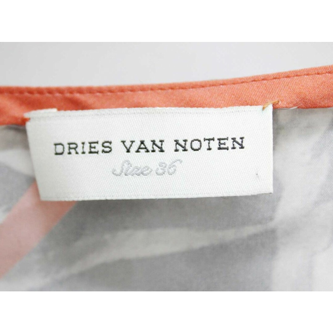DRIES VAN NOTEN - ドリスヴァンノッテン 総柄ワンピース DRIES VAN NOTEN - ドリスヴァンノッテン 総柄ワンピース