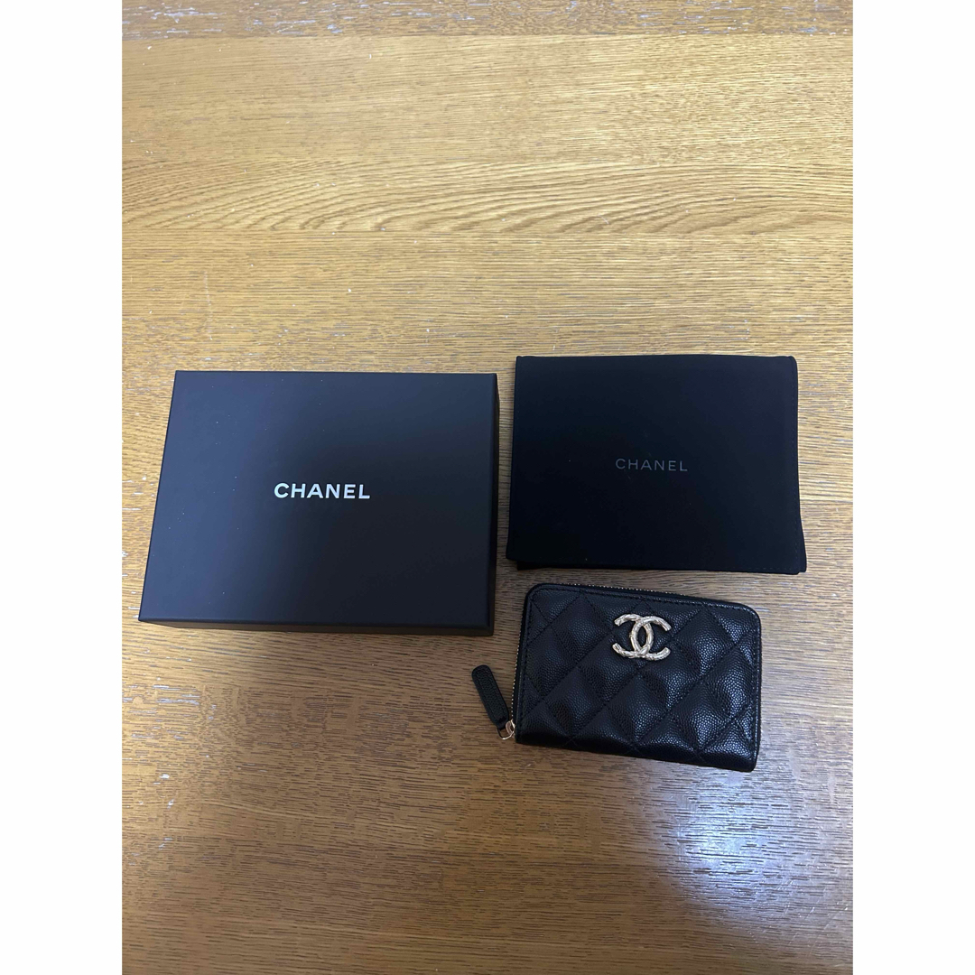 CHANEL - 未使用品!正規品!シャネル キャビアスキン コイン CHANEL - 未使用品!正規品!シャネル キャビアスキン コイン