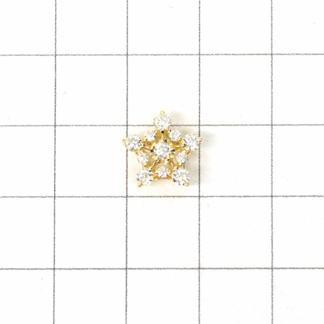 K18YG ダイヤモンド ペンダントトップ 0.32ct スターの通販 by K18YG ダイヤモンド ペンダントトップ 0.32ct スターの通販 by