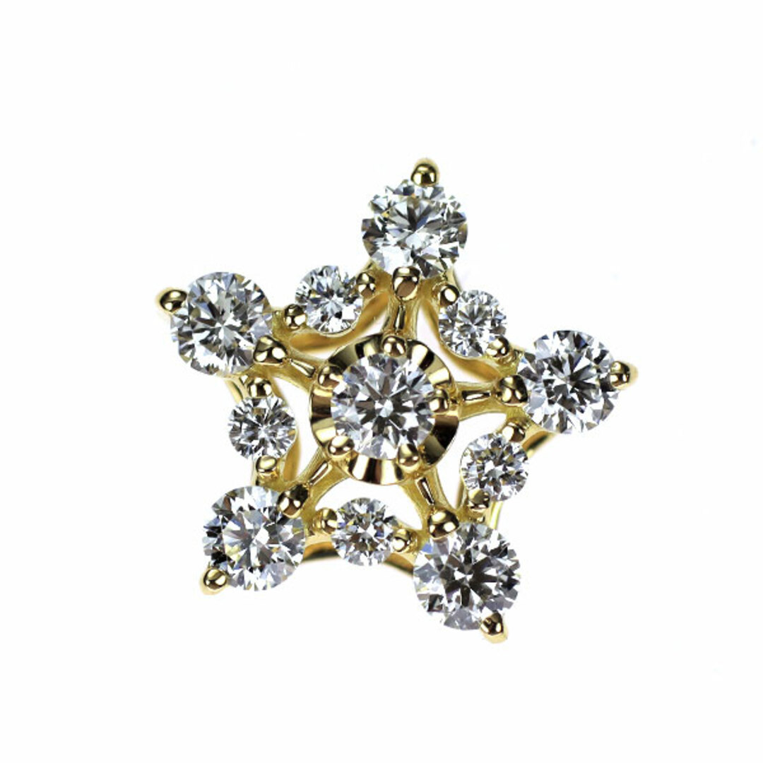 K18YG ダイヤモンド ペンダントトップ 0.32ct スターの通販 by K18YG ダイヤモンド ペンダントトップ 0.32ct スターの通販 by