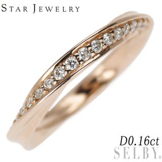 STAR JEWELRY - スタージュエリー K18PG ダイヤモンド リング STAR JEWELRY - スタージュエリー K18PG ダイヤモンド リング