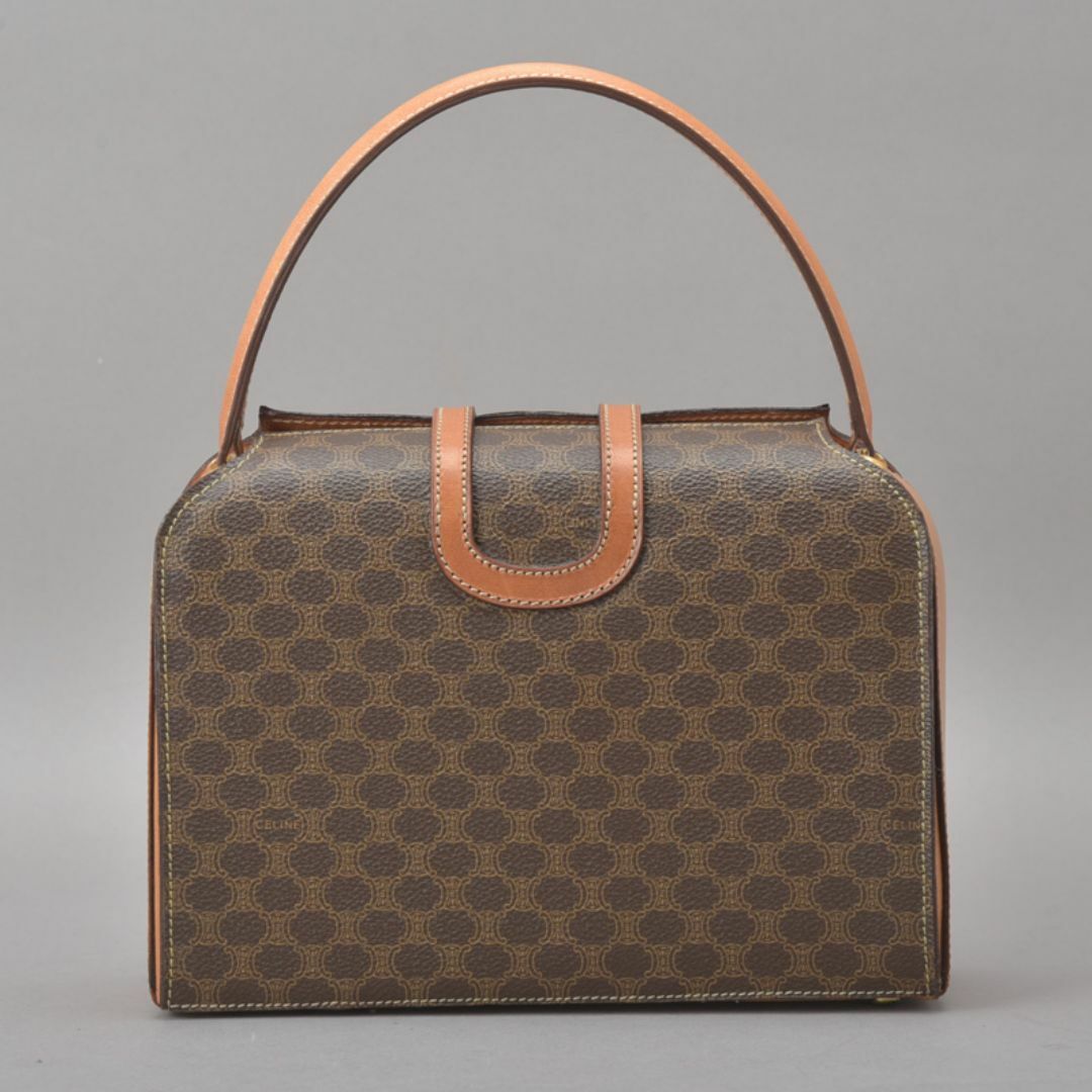 CELINE - 未使用同様◇CELINE セリーヌ マカダム柄 ハンドバッグ CELINE - 未使用同様◇CELINE セリーヌ マカダム柄 ハンドバッグ