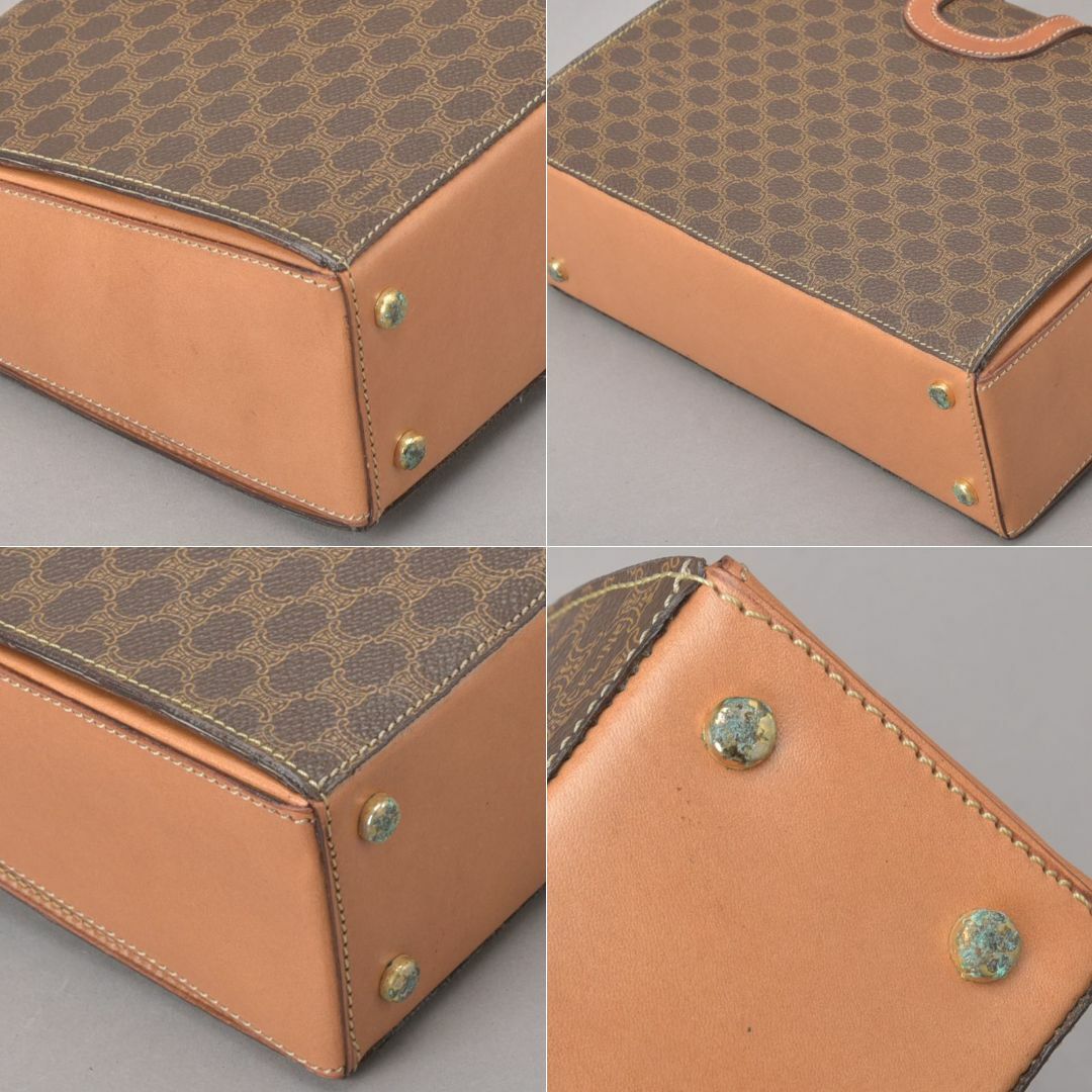CELINE - 未使用同様◇CELINE セリーヌ マカダム柄 ハンドバッグ CELINE - 未使用同様◇CELINE セリーヌ マカダム柄 ハンドバッグ