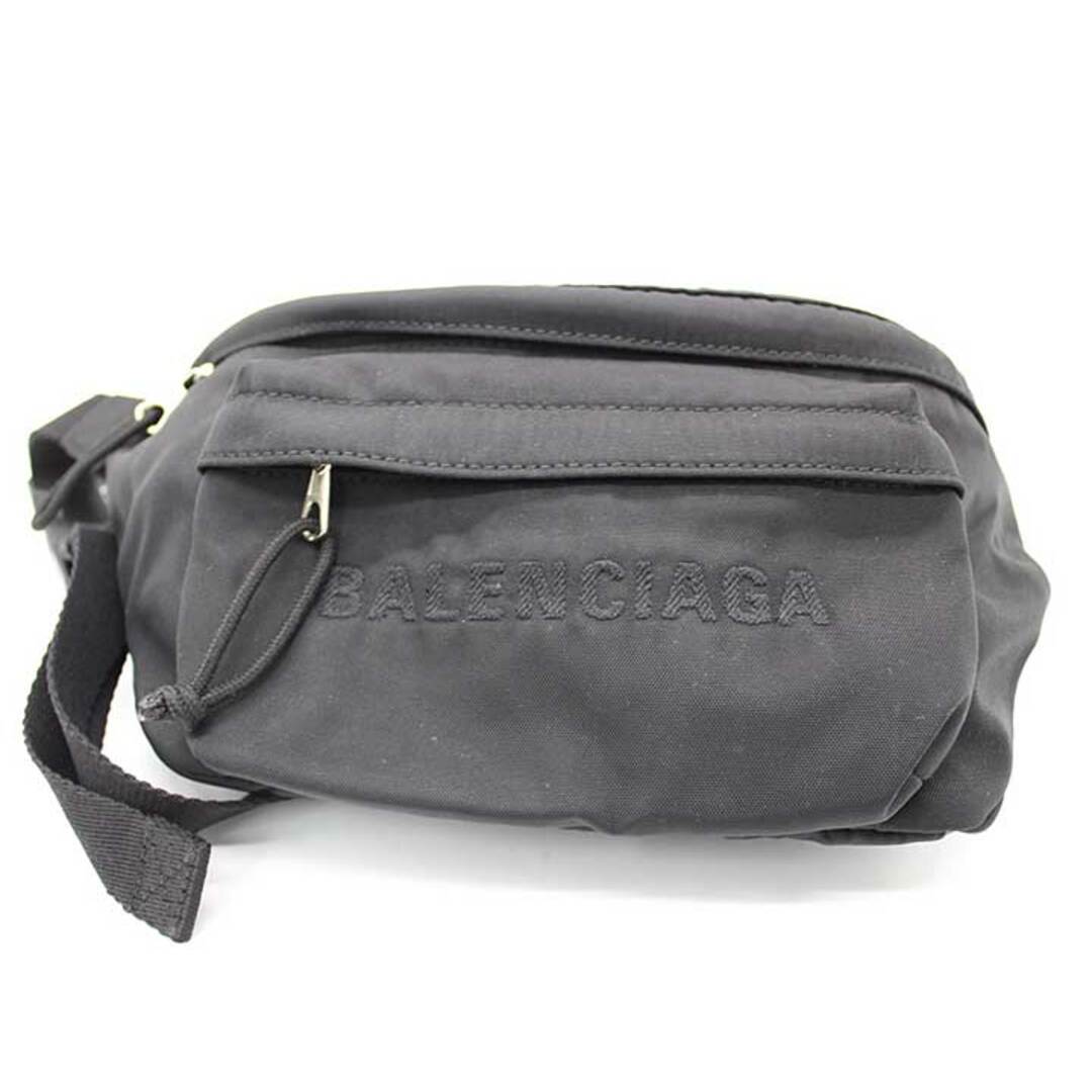 BALENCIAGA - バレンシアガ ウエストボディーバック ブラック BALENCIAGA - バレンシアガ ウエストボディーバック ブラック