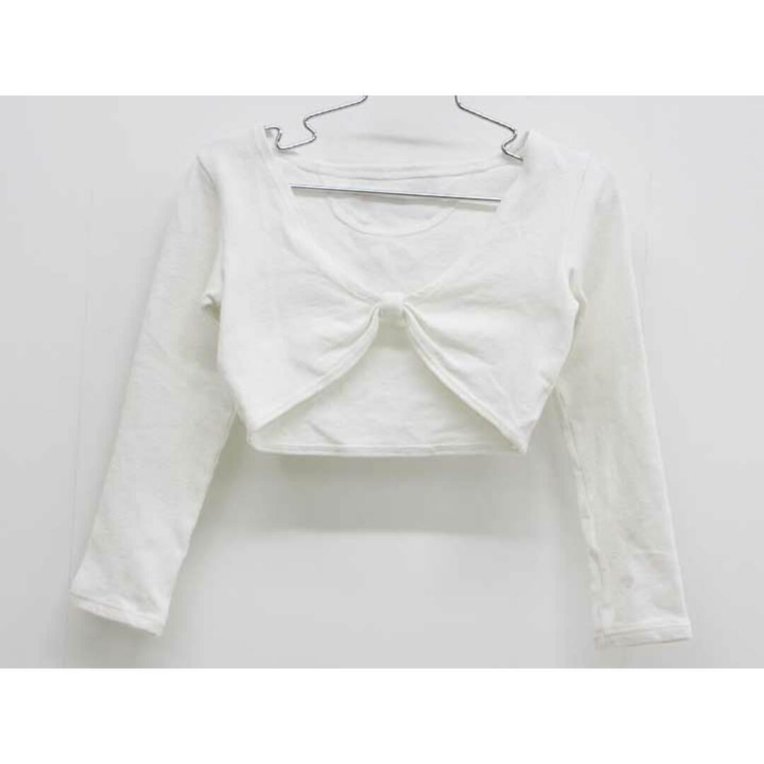 CHACOTT - チャコット トップ 120cm キッズ 女児 白【中古】【新 CHACOTT - チャコット トップ 120cm キッズ 女児 白【中古】【新