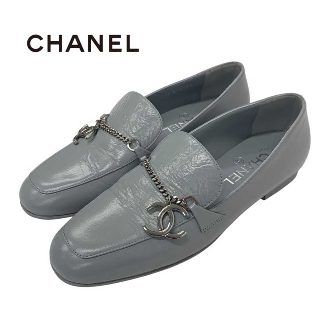 CHANEL - シャネル CHANEL ローファー 革靴 靴 シューズ レザー CHANEL - シャネル CHANEL ローファー 革靴 靴 シューズ レザー