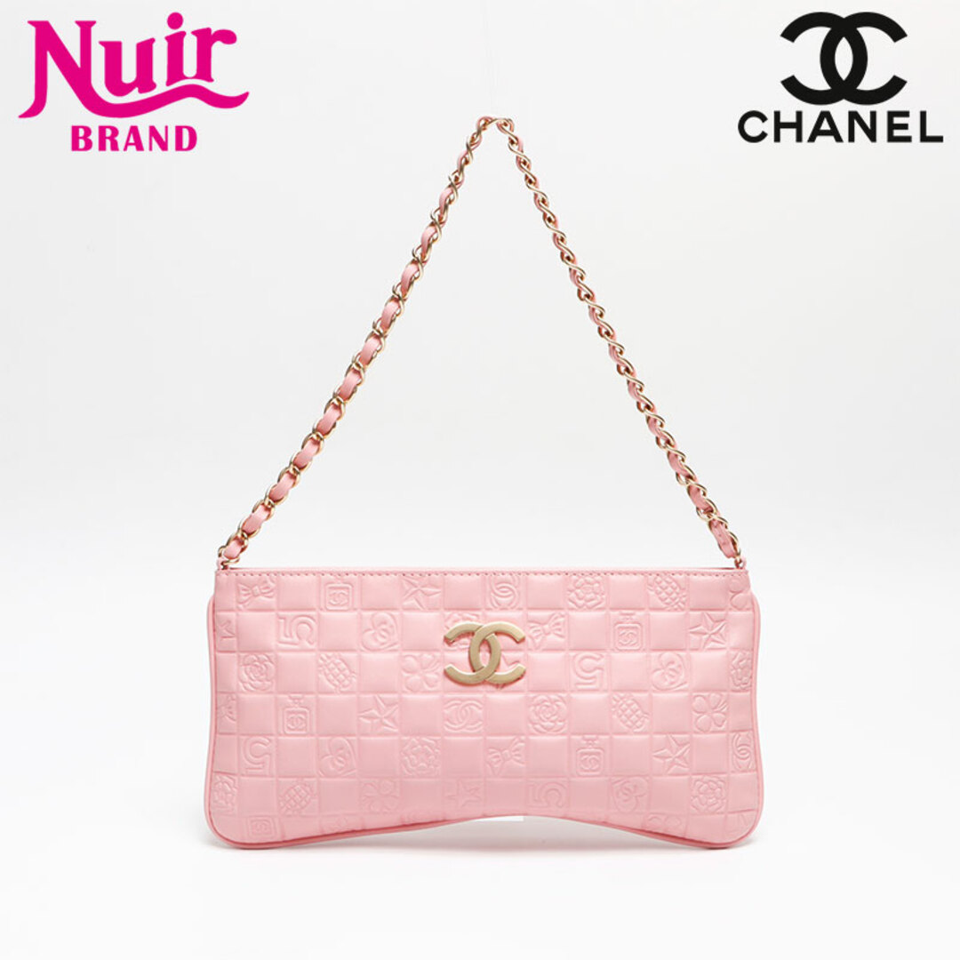 CHANEL - シャネル CHANEL アイコンライン チョコバー チェーン CHANEL - シャネル CHANEL アイコンライン チョコバー チェーン