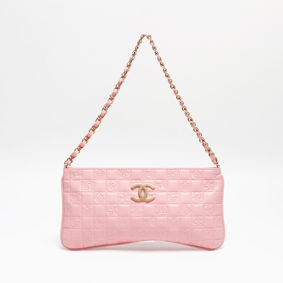 CHANEL - シャネル CHANEL アイコンライン チョコバー チェーン CHANEL - シャネル CHANEL アイコンライン チョコバー チェーン