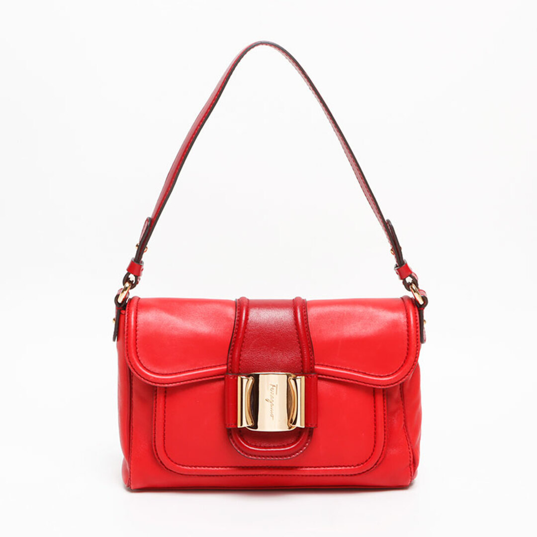 Salvatore Ferragamo - フェラガモ FERRAGAMO レザー バラ Salvatore Ferragamo - フェラガモ FERRAGAMO レザー バラ
