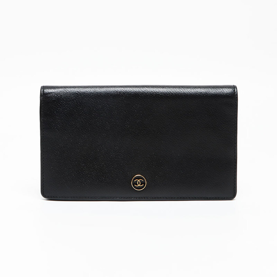 CHANEL - シャネル CHANEL ココボタン カーフスキン 9番台 長 CHANEL - シャネル CHANEL ココボタン カーフスキン 9番台 長