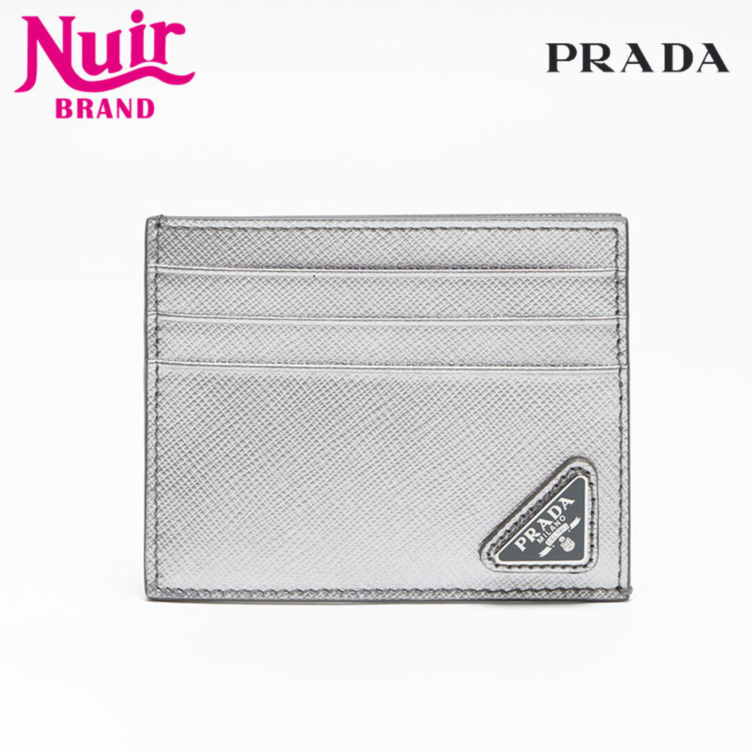 PRADA - プラダ PRADA サフィアーノ 三角ロゴ カードケースの PRADA - プラダ PRADA サフィアーノ 三角ロゴ カードケースの