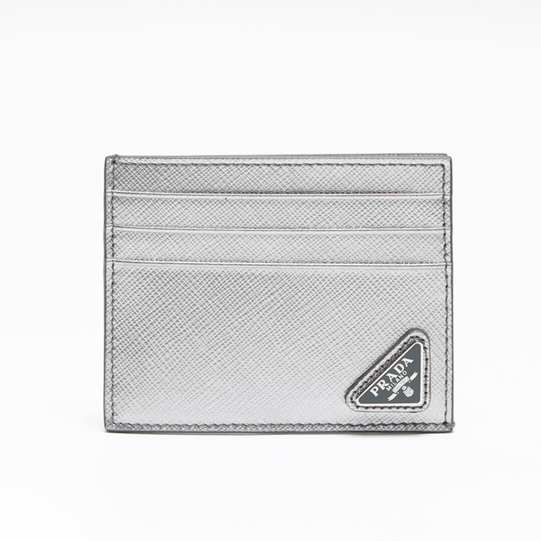 PRADA - プラダ PRADA サフィアーノ 三角ロゴ カードケースの PRADA - プラダ PRADA サフィアーノ 三角ロゴ カードケースの