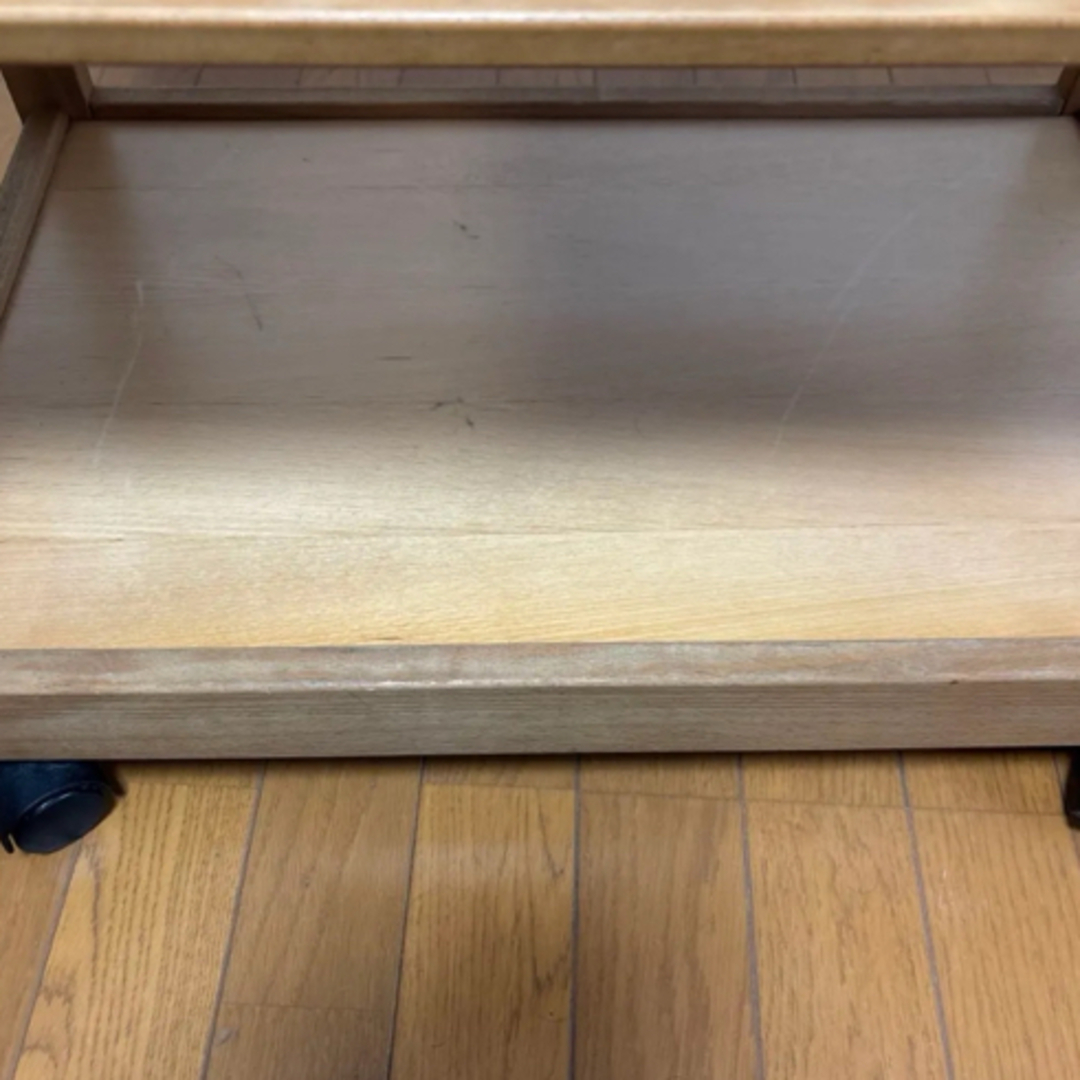 MUJI (無印良品) - 無印良品 木製キッチンワゴン キャスター付き MUJI (無印良品) - 無印良品 木製キッチンワゴン キャスター付き
