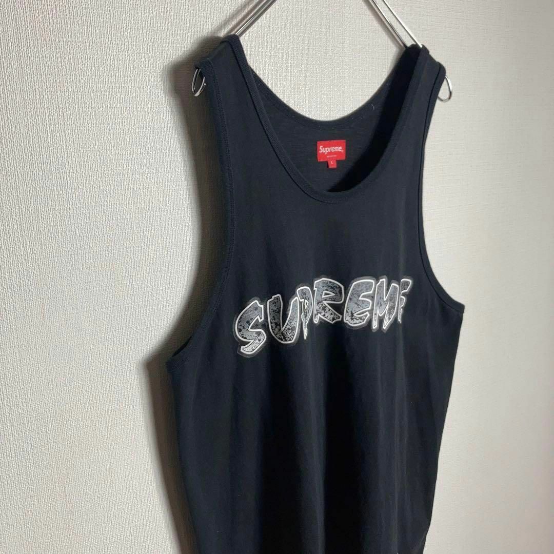 Supreme - 【美品】SUPREME タンクトップ ビッグロゴ Splatter Supreme - 【美品】SUPREME タンクトップ ビッグロゴ Splatter