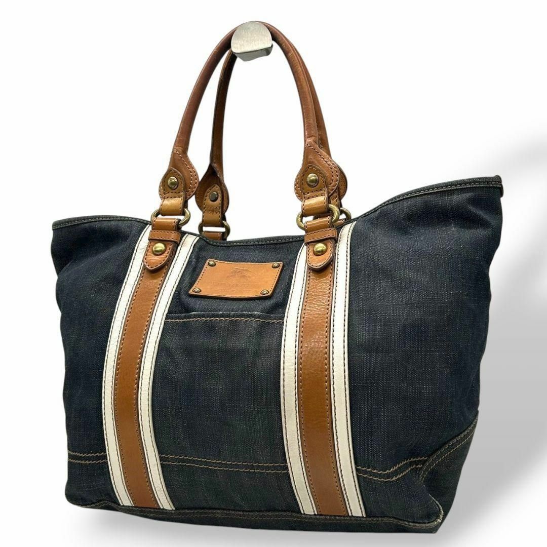 BURBERRY BLUE LABEL - バーバリーブルーレーベル トートバッグ BURBERRY BLUE LABEL - バーバリーブルーレーベル トートバッグ