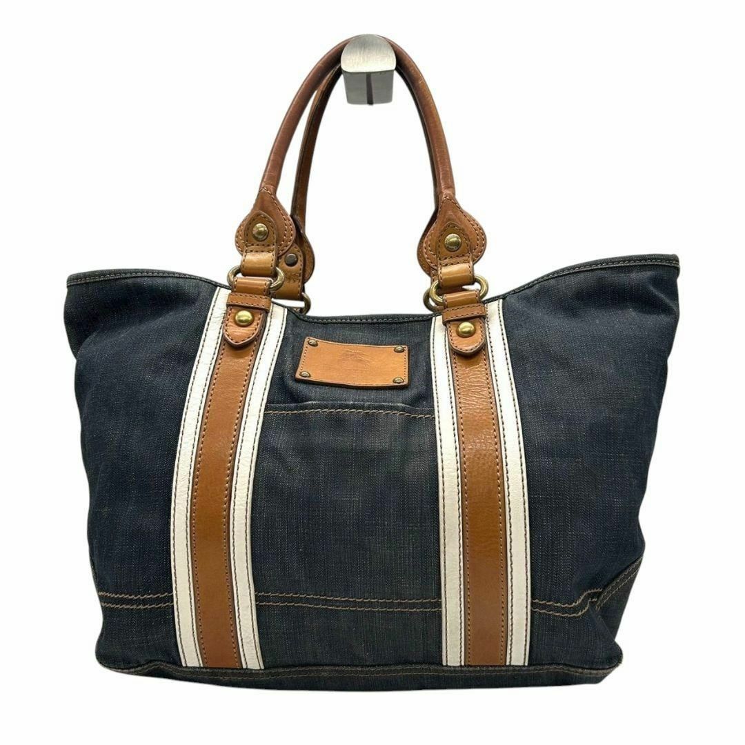 BURBERRY BLUE LABEL - バーバリーブルーレーベル トートバッグ BURBERRY BLUE LABEL - バーバリーブルーレーベル トートバッグ