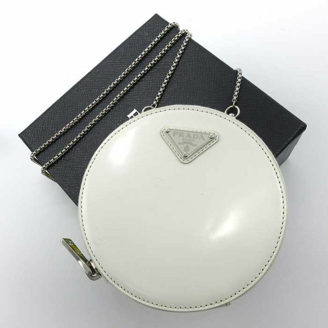 PRADA - 【新品】プラダ 1NA003 SPAZZOLATO / BIANCO (ビアンコ PRADA - 【新品】プラダ 1NA003 SPAZZOLATO / BIANCO (ビアンコ