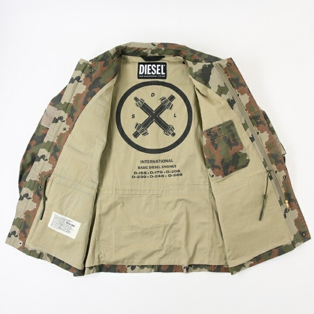 DIESEL - 【未開封完全新品】DIESEL 迷彩 ミリタリージャケット DIESEL - 【未開封完全新品】DIESEL 迷彩 ミリタリージャケット