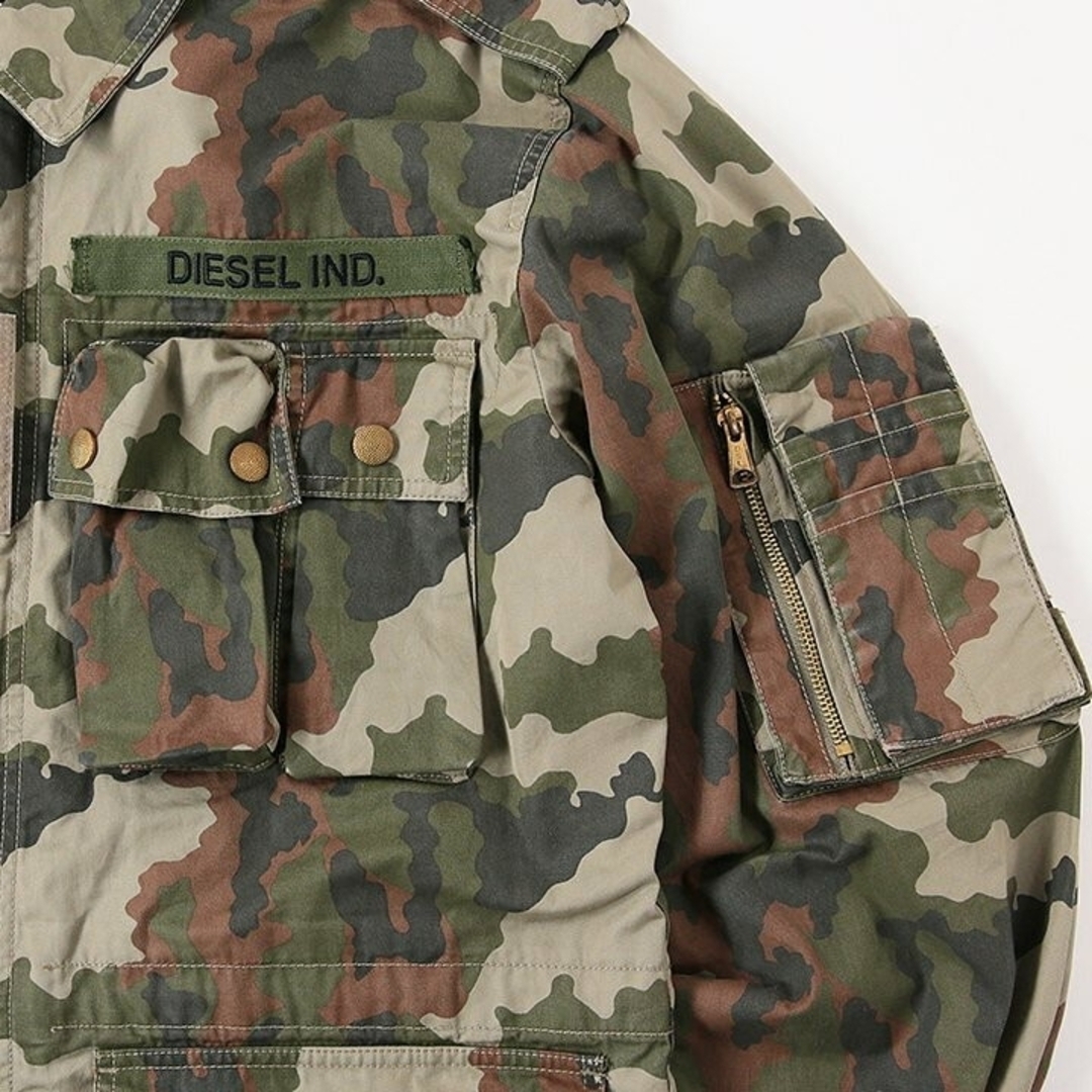 DIESEL - 【未開封完全新品】DIESEL 迷彩 ミリタリージャケット DIESEL - 【未開封完全新品】DIESEL 迷彩 ミリタリージャケット