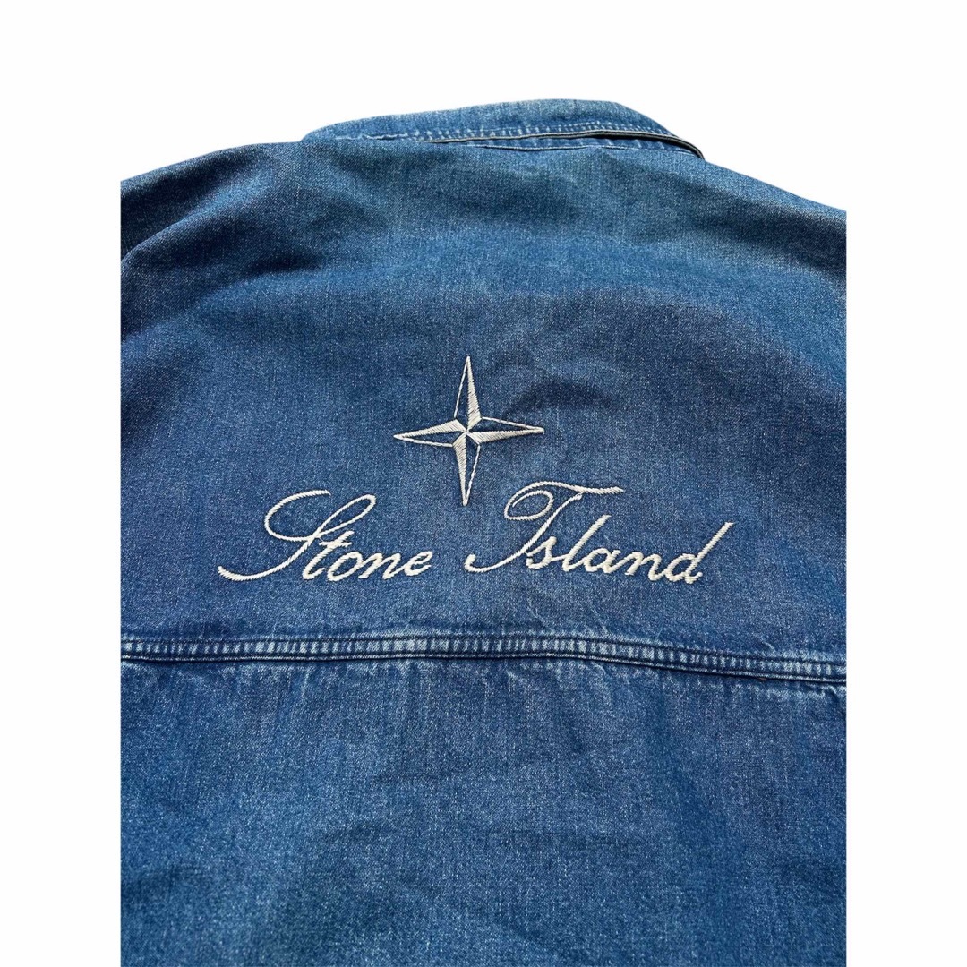 STONE ISLAND - Stone Island Carpenter Denim Jacket Lの通販 STONE ISLAND - Stone Island Carpenter Denim Jacket Lの通販
