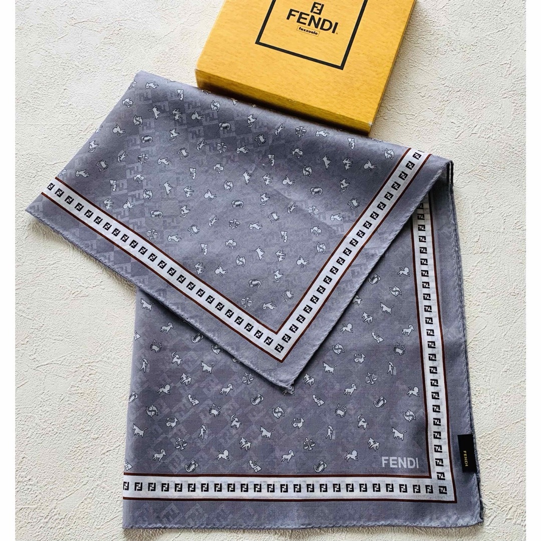 FENDI - FENDI☆フェンディハンカチ☆3枚セット☆新品未使用の FENDI - FENDI☆フェンディハンカチ☆3枚セット☆新品未使用の