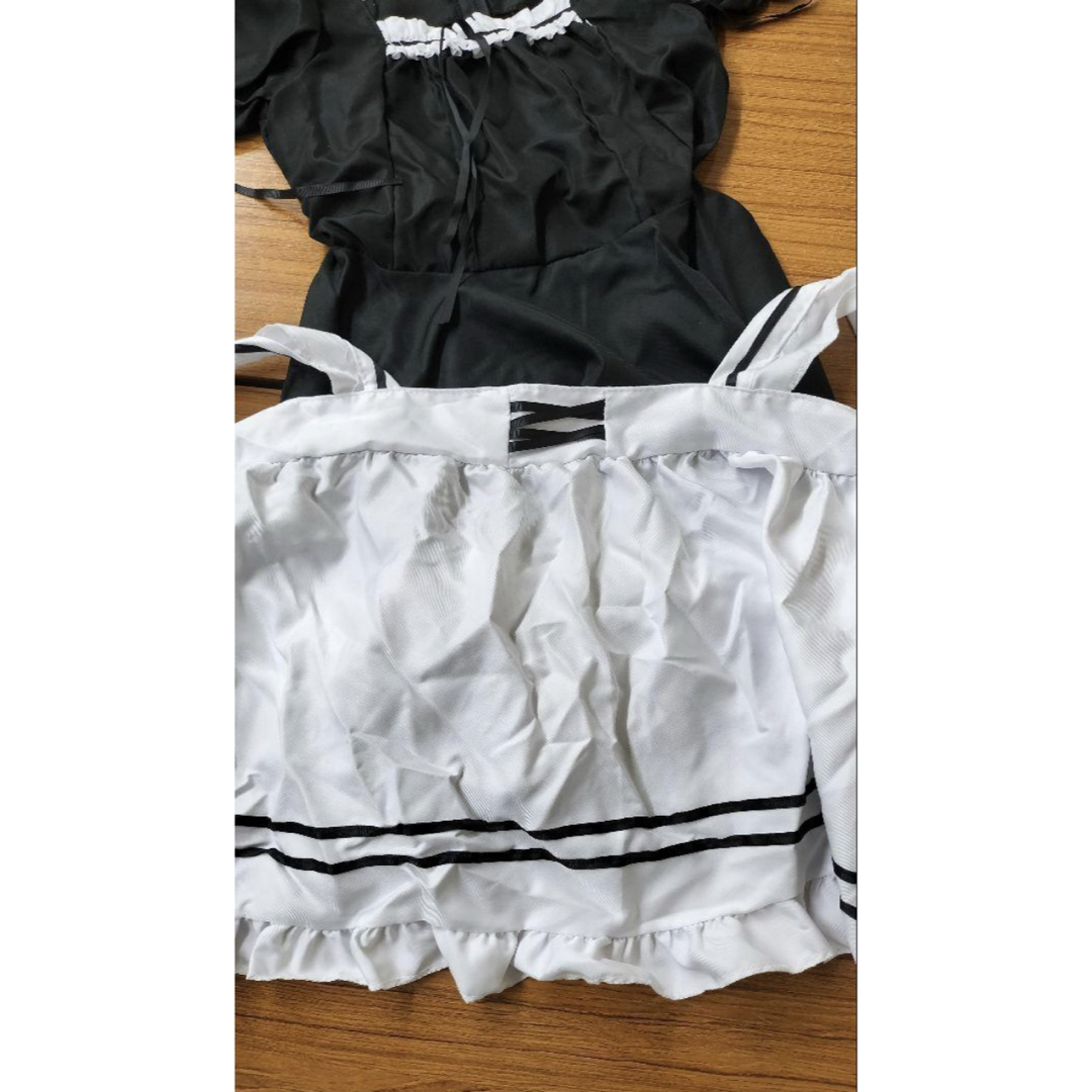Mサイズ 新品未使用 メイド服 豪華6点セット コスプレ Mサイズ Mサイズ 新品未使用 メイド服 豪華6点セット コスプレ Mサイズ