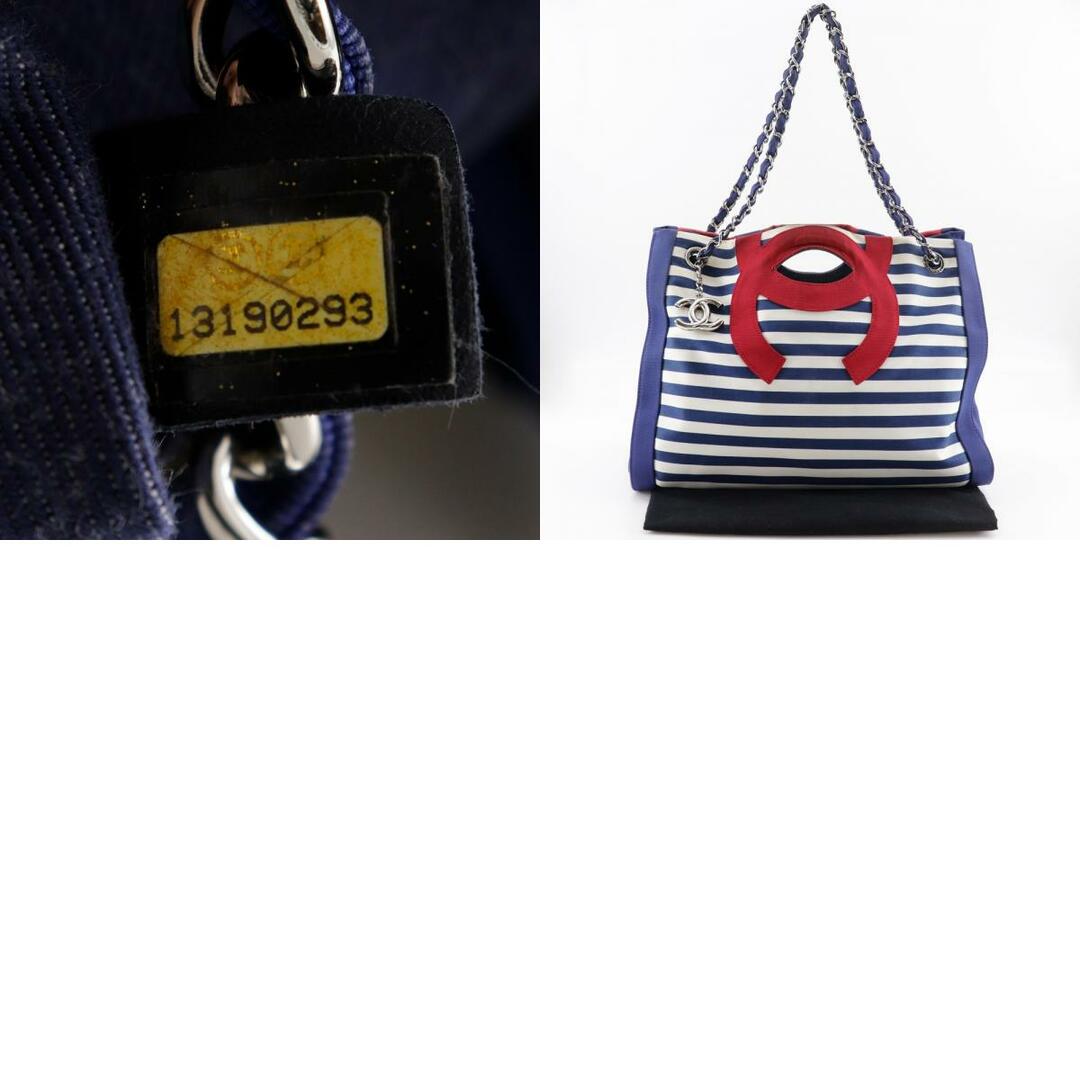 CHANEL - 【CHANEL】シャネル チェーントート クルーズライン CHANEL - 【CHANEL】シャネル チェーントート クルーズライン