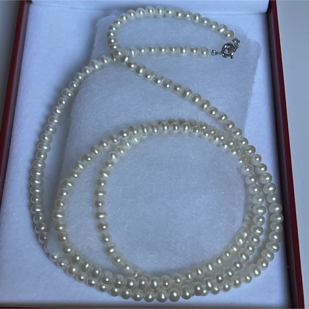本真珠ベビーパールネックレス 83cm 4.5mm ロング オペラの通販 本真珠ベビーパールネックレス 83cm 4.5mm ロング オペラの通販