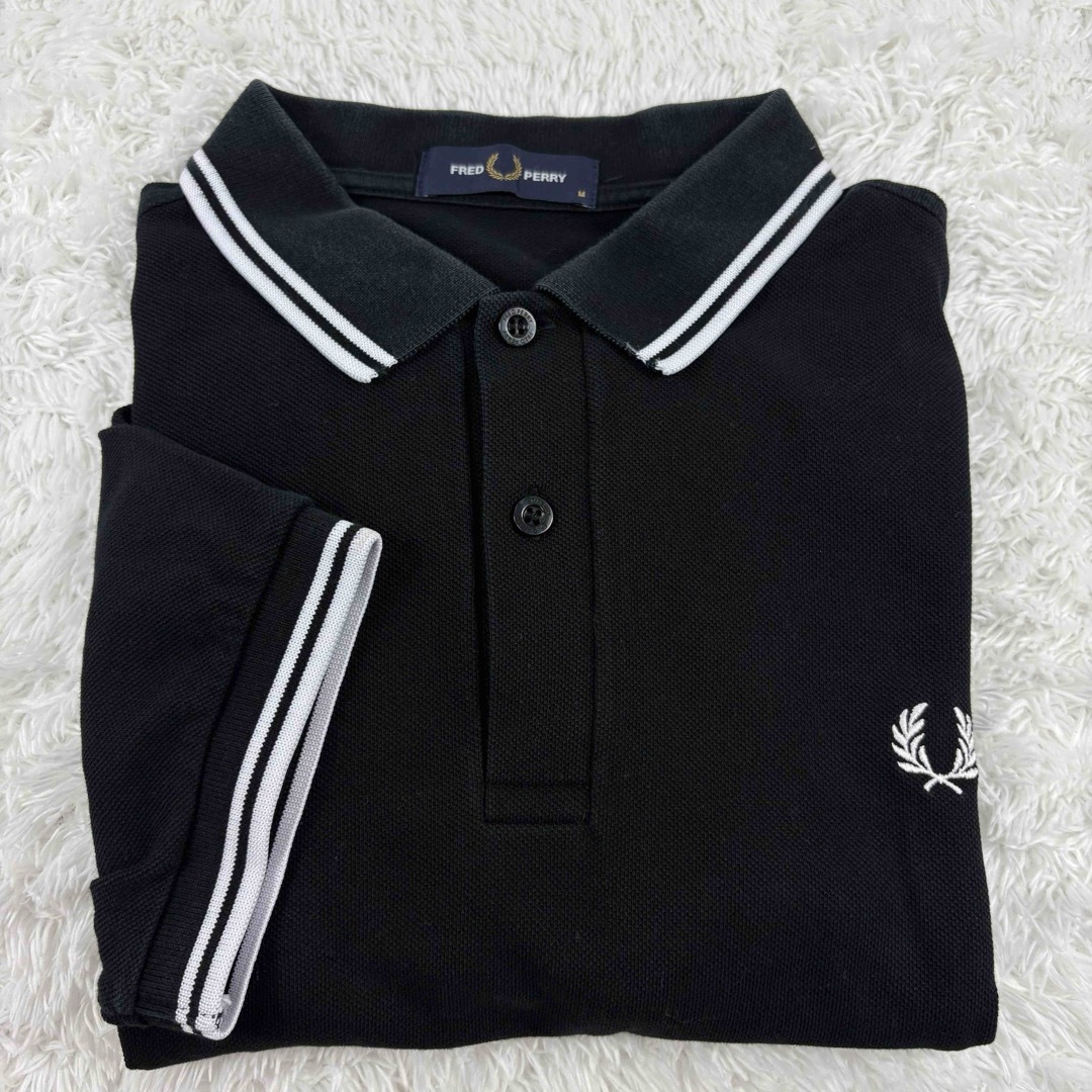FRED PERRY - 大人気 M3600 フレッドペリー ポロシャツ 半袖 M FRED PERRY - 大人気 M3600 フレッドペリー ポロシャツ 半袖 M
